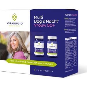 Vitakruid - Multi Dag & Nacht® Vrouw 50+ | 60 tabletten