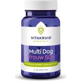 Vitakruid Multi dag vrouw 50+ 30 tabletten