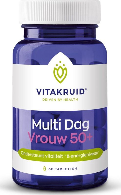 Vitakruid - Multi dag vrouw 50+ - 30 Tabletten