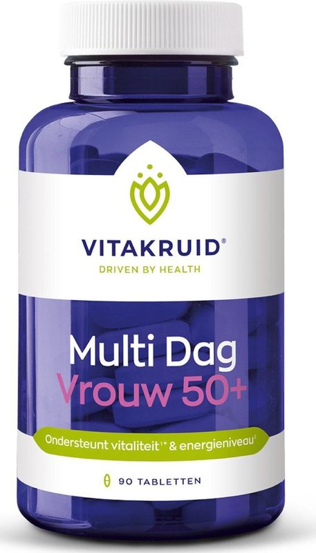 Vitakruid - Multi dag vrouw 50+ - 90 Tabletten