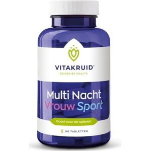 Vitakruid Multi nacht vrouw sport 90 tabletten