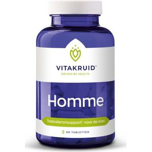 Vitakruid Homme testosteronsupport voor de man 90 Tabletten