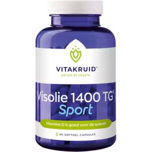 Vitakruid - Visolie 1400 TG® Sport - Met D3 - 100% Ansjovis - Duurzaam