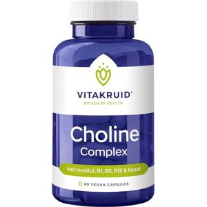 Vitakruid - Choline Complex - Voedingssupplement - Met Inositol, B1, B5, B12 & Folaat