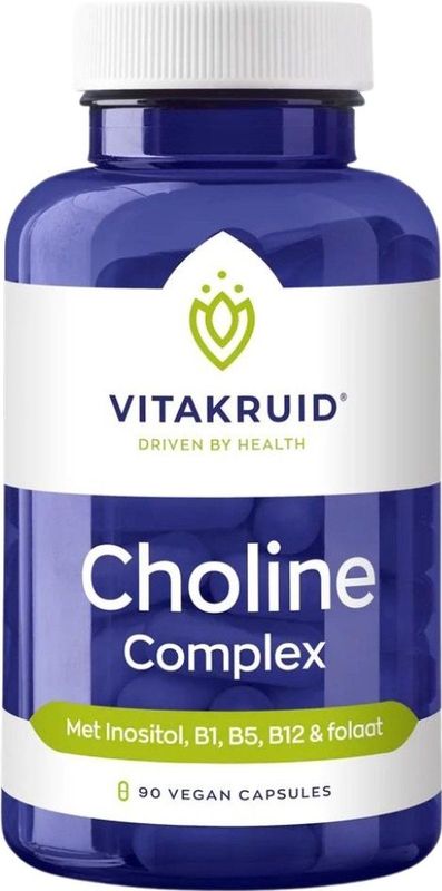 Vitakruid - Choline Complex - Voedingssupplement - Met Inositol, B1, B5, B12 & Folaat
