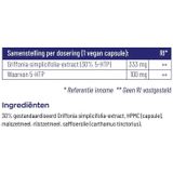 Vitakruid - 5-HTP - Kruidenpreparaat - 100 mg - Griffonia simplicifolia