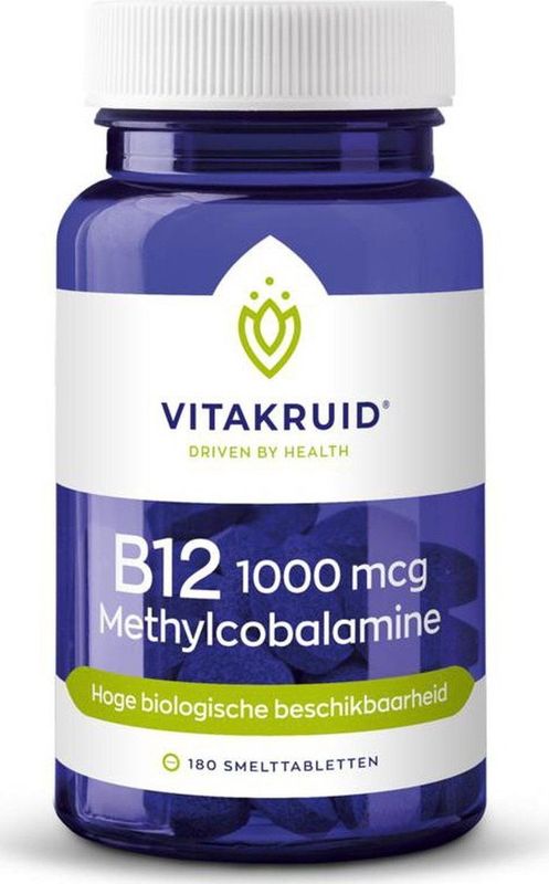 Vitakruid - B12 Combi - Vitamine - 1000 mcg - Methylcobalamine
