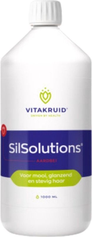 Vitakruid - SilSolutions® - Aardbei - 1 Liter - Mineralenpreparaat