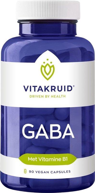 Vitakruid - Gaba Capsules - Vitamine - 60 Stuks