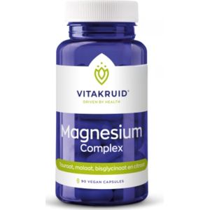 Vitakruid - Magnesium Complex Tauraat Malaat Bisglycinaat - Voedingssupplement - Poeder - 100 gram