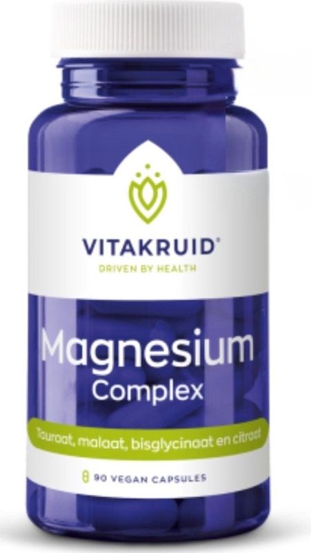 Vitakruid - Magnesium Complex Tauraat Malaat Bisglycinaat - Voedingssupplement - Poeder - 100 gram