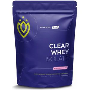 Vitakruid - Clear Whey Isolate - Pink Lemonade - Eiwitshake