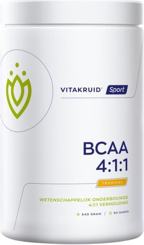 Vitakruid - BCAA 4:1:1 - Aminozuurpreparaat - L-Leucine L-Isoleucine L-Valine