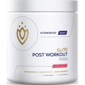 Vitakruid - Elite Post Workout Man - BCAA 4:1:1 & Elektrolyten - Supplement - Rijk aan BCAA's
