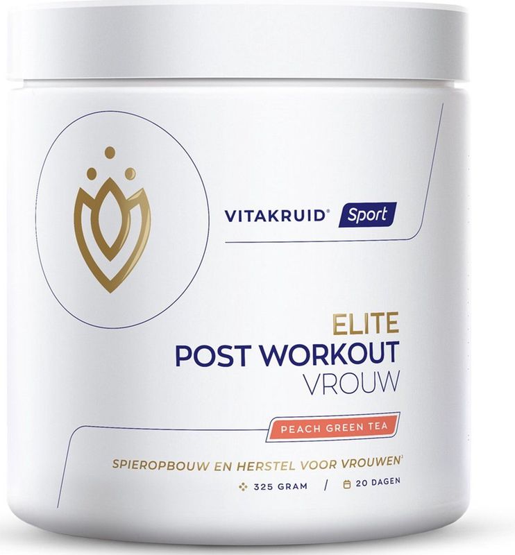 Vitakruid - Elite Post Workout Vrouw - BCAA 4:1:1 & Elektrolyten - Multipreparaat