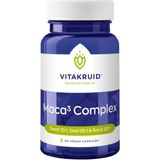 Vitakruid - Maca Complex - Zwart Geel Rood - Kruidenpreparaat - 90 Capsules
