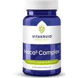 Vitakruid - Maca Complex - Zwart Geel Rood - Kruidenpreparaat - 90 Capsules