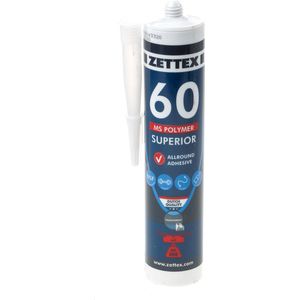 Zettex MS polymer transparant 290ml (Prijs per stuk)