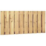 Houten schutting tuinscherm laag 180x90cm