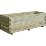 Intergard Houten bloembakken plantenbak rechthoek 120x40x35cm