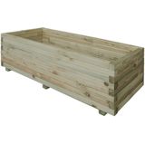 Intergard Houten bloembakken plantenbak rechthoek 120x40x35cm