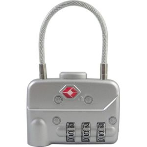 Hangslot Pavo met cijferslot en kabel