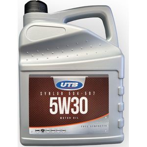 UTB SYNLUB 504-507 5W30 5 liter
