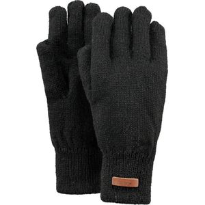 Barts haakon handschoenen in de kleur zwart.