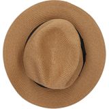 Barts Aveloz uniseks hoed Fedora, Veelkleurig (beige met cordoncino nero)