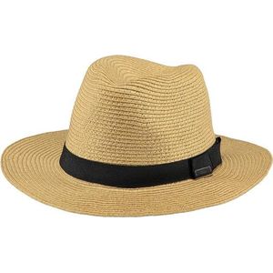 Barts - Aveloz hoed, uniseks, volwassenen, meerkleurig (beige met cordoncino nero)