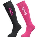 Basic - Skisokken - Zwart - Merino Wol - 2 Paar