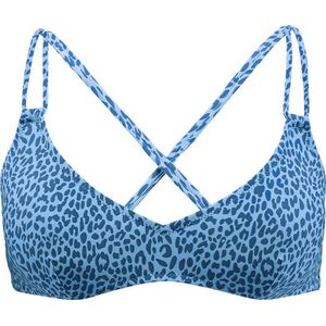 Barts - Bathers Cross Back - Bikinitopje - Luipaardprint - Uitneembare Cups