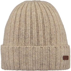 Barts Haakon Turnup Heren Muts - Beige - One Size