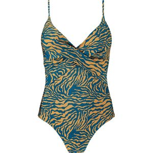 Barts Kalae Shaping One Piece Badpak - Nautilus Print - Verstelbare Schouderbandjes
