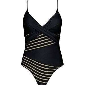 Barts Alira - 42 - Shaping One Piece Zwart Dames Badpak