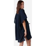 Barts - Adriatic - Blouse - Donkerblauw - Wijde Pasvorm - Halve Mouw