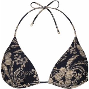 Barts - Tuala Triangle - Bikinitop - Zwart - Voorgevormde Cups - Verstelbare Bandjes