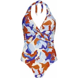 Barts - Lunan Halter Shaping One Piece - Badpak - Blauw