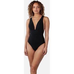 Barts - Solid Sculpting One Piece - Badpak - Black - 71% Gerecycled Polyamide