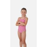 Dilce - One Piece - Badpak - Roze Tijgerprint - 80% Polyamide, 20% Elastane