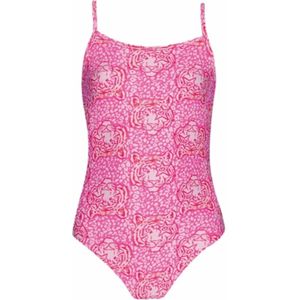 Dilce - One Piece - Badpak - Roze - 80% Polyamide 20% Elastane