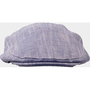 Barts - Jarvis Cap - Pet - Blauw - 55% Linnen, 45% Katoen
