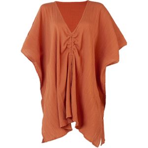 Barts - Adriatic Kaftan - Oranje - Onesize - 100% Katoen