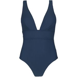 Barts - Solid Sculpting One Piece - Badpak - Navy - Gerecycled Materiaal