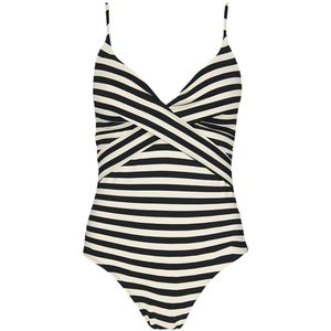 Barts - YADBOR - Badpak - Zwart - Materiaalmix met Stretch - Gewatteerde Cups