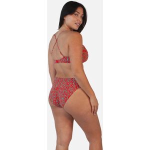 Barts - ANANGU - Bikinibroekje - Materiaalmix - Knoopdetail - Asymmetrische Band