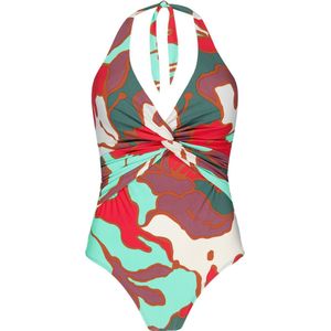 Barts Womens Bunbe Halter Shaping One Piece Badpak (Dames |meerkleurig)