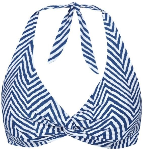 Barts - Yankun Cross Halter - Bikinitop - Denim - Gerecycled Materiaal