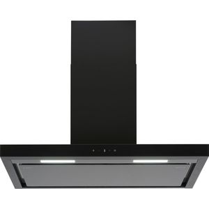 Everglades EVCH9845B - Afzuigkap - Recirculatie - Zwart - 90CM - Met Krachtige Motor van 800M3/H - Inclusief Koolstoffilters - Energieklasse A - 4 Standen - Tiptoets - Digitaal - 5 Jaar Garantie