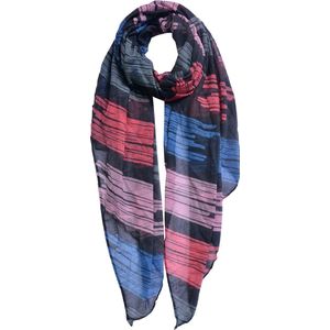 Clayre & Eef sjaal 80x180cm grijs